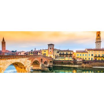 Lais Puzzle - Ponte di Pietra in Verona, Panorama - 2.000 Teile