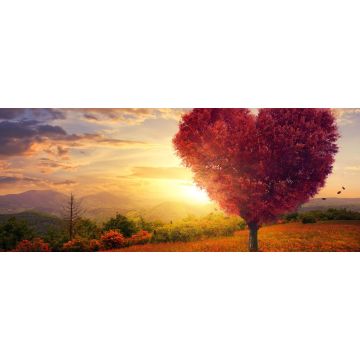 Lais Puzzle - Baum in Form eines roten Herzens, Panorama - 2.000 Teile