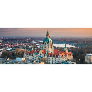 Lais Puzzle - Ansicht des Rathauses von Hannover, Deutschland, Panorama - 2.000 Teile