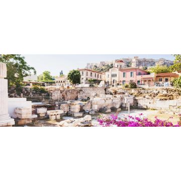 Lais Puzzle - Antikes Griechenland, Detail einer antiken Straße, Bezirk Plaka, Athen, Griechenland, Panorama - 2.000 Teile