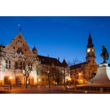 Lais Puzzle - Kecskemet Stadt bei Nacht in Ungarn - 1.000 Teile