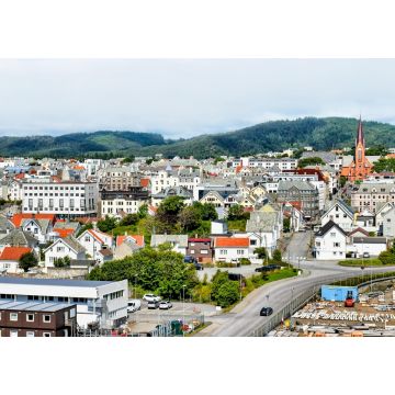 Lais Puzzle - Stadtbild von Haugesund in Norwegen - 1.000 Teile