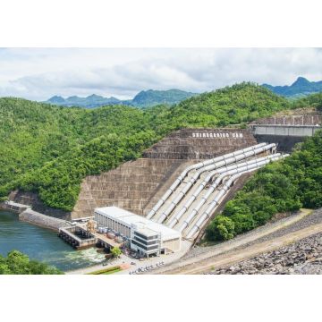 Lais Puzzle - Kraftwerk am Srinagarind-Damm am Fluss Kwai Yai in der Provinz Kanchanaburi, Thailand - 1.000 Teile