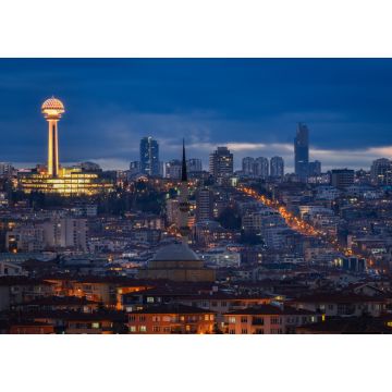 Lais Puzzle - Stadtbild von Ankara bei Nacht - Ankara, Türkei - 1.000 Teile