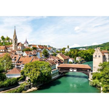 Lais Puzzle - Ansicht von Baden, einer Stadt im Aargau, Schweiz - 1.000 Teile