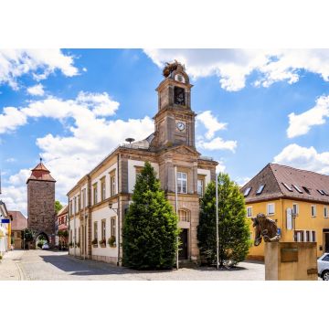 Lais Puzzle - Stadtturm und Kirche, Höchstadt, Bayern, Deutschland - 1.000 Teile