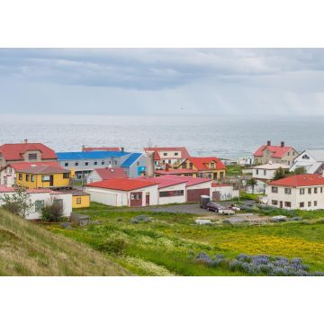 Lais Puzzle - Dorf Blonduos in Nordisland - 1.000 Teile