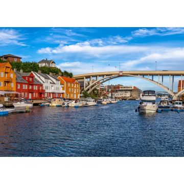 Lais Puzzle - Blick über Haugesund, Norwegen - 1.000 Teile