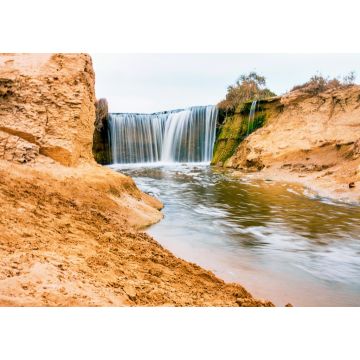Lais Puzzle - Landschaft in der ägyptischen Wüste - Wadi el rayan - El Fayyum - Wasserfall - 1.000 Teile