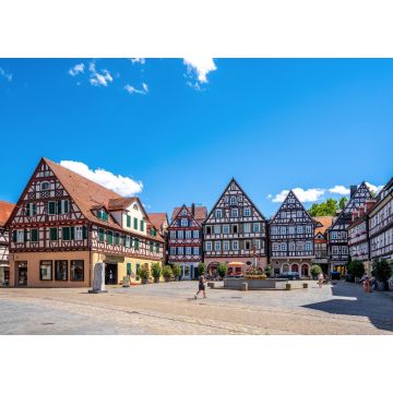 Lais Puzzle - Oberer Marktplatz, Schorndorf, Baden-Württemberg, Deutschland - 1.000 Teile