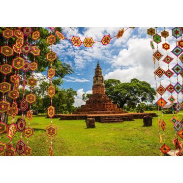 Lais Puzzle - Phra That YaKoo Temple, Die alte Pagode in der Provinz Kalasin, Thailand - 1.000 Teile