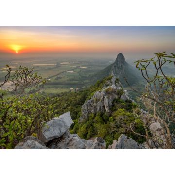 Lais Puzzle - Blick vom Gipfel des Khao Nor bei Sonnenaufgang in Nakhon Sawan, Thailand - 1.000 Teile