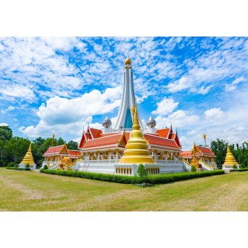 Lais Puzzle - Der Pathumtharam-Tempel Phra Maha Chedi Sri Chai Nat ist der größte Chedi der Provinz Chainat, Thailand - 1.000 Teile