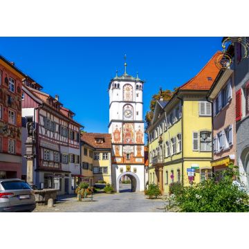 Lais Puzzle - Ravensburger Tor, Frauentor, Wangen im Allgäu, Baden-Württemberg, Deutschland - 1.000 Teile