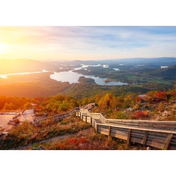 Lais Puzzle - Hiawassee, Georgia, USA Landschaft mit Chatuge Lake im Frühherbst - 1.000 Teile