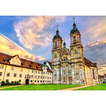 Lais Puzzle - Die Kathedrale der Abtei St. Gallen in St. Gallen. UNESCO-Welterbe in der Schweiz - 1.000 Teile