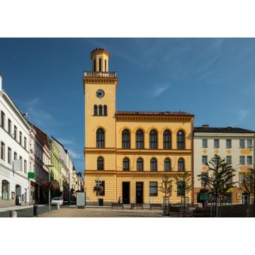 Lais Puzzle - Platz mit alten Gebäuden im Stadtzentrum von Jablonec nad Nisou in der Tschechischen Republik - 1.000 Teile