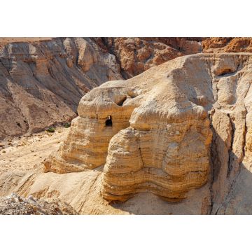 Lais Puzzle - Höhle der Schriftrollen vom Toten Meer, bekannt als Qumran-Höhle 4, eine der Höhlen, in denen die Schriftrollen in den Ruinen von Khirbet Qumran gefunden wurden - 1.000 Teile