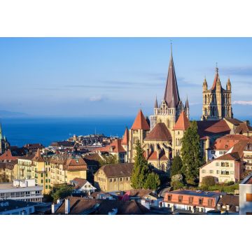 Lais Puzzle - Lausanne, Stadt am Genfer See, Schweiz - 1.000 Teile
