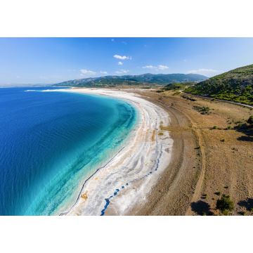 Lais Puzzle - Türkisfarbenes Wasser und weißer, mineralreicher Strand am Salda-See, Burdur - 1.000 Teile
