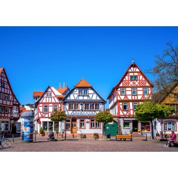 Lais Puzzle - Marktplatz, Seligenstadt, Hessen, Deutschland - 1.000 Teile