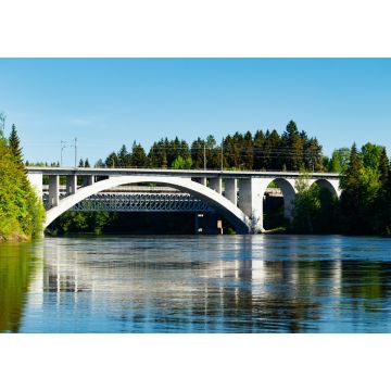 Lais Puzzle - Sommerlandschaft mit Brücke und Kymijoki-Fluss in Finnland, Kymenlaakso, Kouvola, Koria - 1.000 Teile