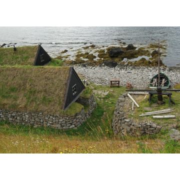 Lais Puzzle - das Fischerdorf Osvor in Bolungarvik, Island - 1.000 Teile