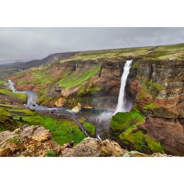 Lais Puzzle - Kaskade Háifoss Islandia - 1.000 Teile