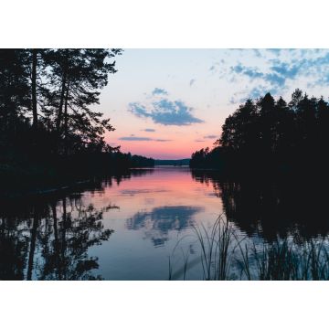 Lais Puzzle - Sonnenuntergang auf dem See in Heinola Finnland - 1.000 Teile