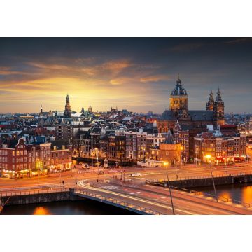 Lais Puzzle - Amsterdam, Niederlande Altstadtzentrum - 1.000 Teile