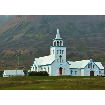 Lais Puzzle - Kirche in Dalvik, Island, Europa - 1.000 Teile