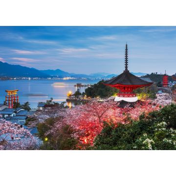 Lais Puzzle - Insel Miyajima, Hiroshima, Japan im Frühling - 1.000 Teile