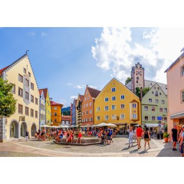 Lais Puzzle - Marktplatz, Füssen, Bayern, Deutschland - 1.000 Teile