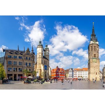 Lais Puzzle - Panorama, Markt, Halle an der Saale, Deutschland - 1.000 Teile