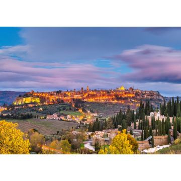 Lais Puzzle - Orvieto, Umbrien, Italien Mittelalterliche Skyline - 1.000 Teile
