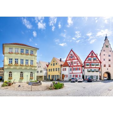 Lais Puzzle - Altstadt Panorama, Monheim, Bayern, Deutschland - 1.000 Teile