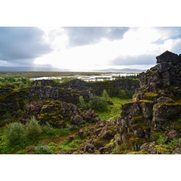 Lais Puzzle - Der See Thingvallavatn und die tektonischen Landformen des Thingvellir-Nationalparks, Island - 1.000 Teile