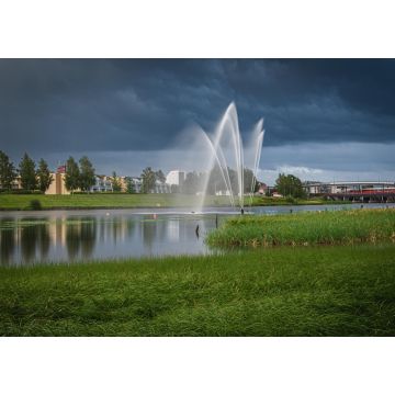 Lais Puzzle - Springbrunnen im Fluss Nitelva in Lillestrom, Norwegen - 1.000 Teile