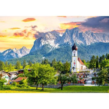 Lais Puzzle - Kirche in Grainau, Bayern, Deutschland - 1.000 Teile