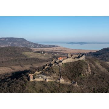 Lais Puzzle - Aussicht auf Burg Szigliget in Ungarn mit dem Balaton im Hintergrund - 1.000 Teile