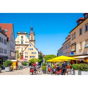 Lais Puzzle - Kirche, Markt, Neckarsulm, Deutschland - 1.000 Teile