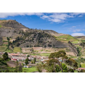 Lais Puzzle - Landschaftsansicht des Dorfes Mucuchies an einem sonnigen Tag. Bundesstaat Mérida, Venezuela. Mucuchíes ist eine schöne Stadt in der Gemeinde Rangel im Bundesstaat Mérida, Venezuela - 1.000 Teile