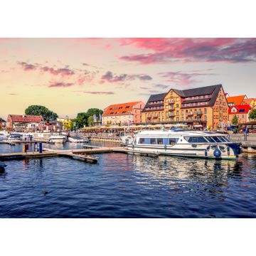 Lais Puzzle - Hafen von Waren an der Müritz, Mecklenburg Vorpommern, Deutschland - 1.000 Teile