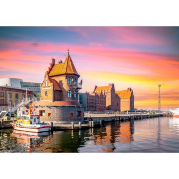 Lais Puzzle - Hafen von Stralsund, Mecklenburg Vorpommern, Deutschland - 1.000 Teile