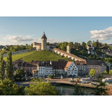 Lais Puzzle - Panoramablick auf die Altstadt von Schaffhausen und die Festung Munot, Kanton Schaffhausen, Schweiz - 1.000 Teile