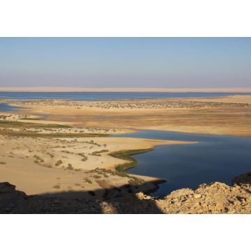 Lais Puzzle - Panoramablick auf den Magischen See - Wüste der Oase Fayyum - Ägypten - 1.000 Teile