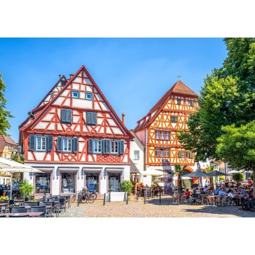 Lais Puzzle - Marktplatz, Ladenburg, Baden Württemberg, Deutschland - 1.000 Teile