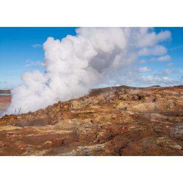 Lais Puzzle - Gunnuhver Dampfschlot im Gunnuhver Geothermalgebiet auf der Halbinsel Reykjanes in Island - 1.000 Teile