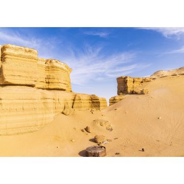 Lais Puzzle - Erodierte Felsen in der Wüste in der paläontologischen Stätte Wadi el-Hitan - 1.000 Teile