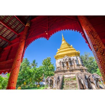 Lais Puzzle - Chiang Mai, Thailand am Wat Chiang Man - 1.000 Teile